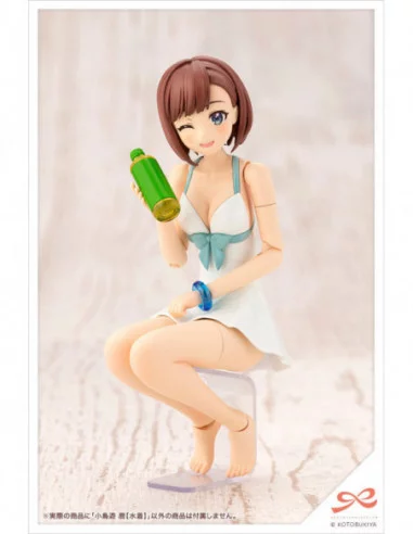 Sousai Shojo Teien Maqueta Plastic Model Kit 1/10 Koyomi Takanashi (Swim Style) 16 cm