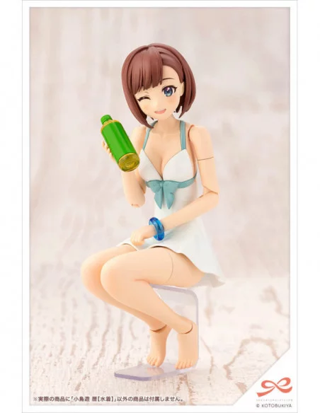 Sousai Shojo Teien Maqueta Plastic Model Kit 1/10 Koyomi Takanashi (Swim Style) 16 cm