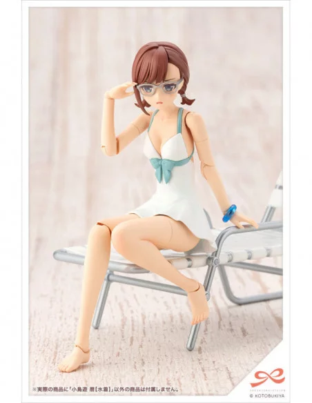 Sousai Shojo Teien Maqueta Plastic Model Kit 1/10 Koyomi Takanashi (Swim Style) 16 cm
