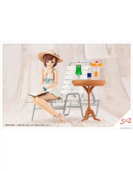 Sousai Shojo Teien Maqueta Plastic Model Kit 1/10 Koyomi Takanashi (Swim Style) 16 cm