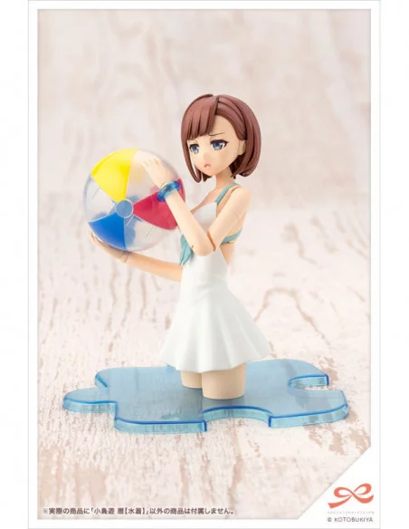 Sousai Shojo Teien Maqueta Plastic Model Kit 1/10 Koyomi Takanashi (Swim Style) 16 cm