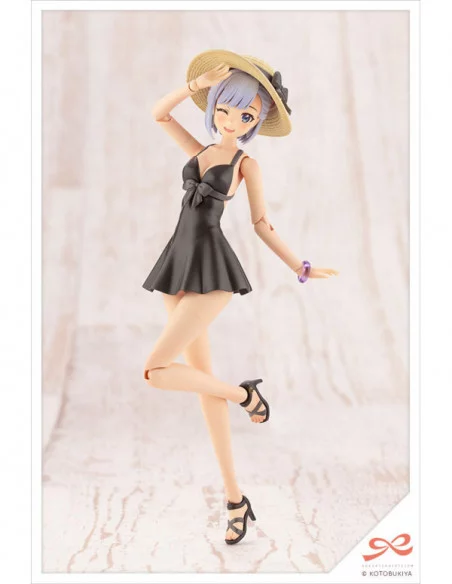 Sousai Shojo Teien Maqueta Plastic Model Kit 1/10 Koyomi Takanashi (Swim Style) Dreaming Style Black Swan 16 cm