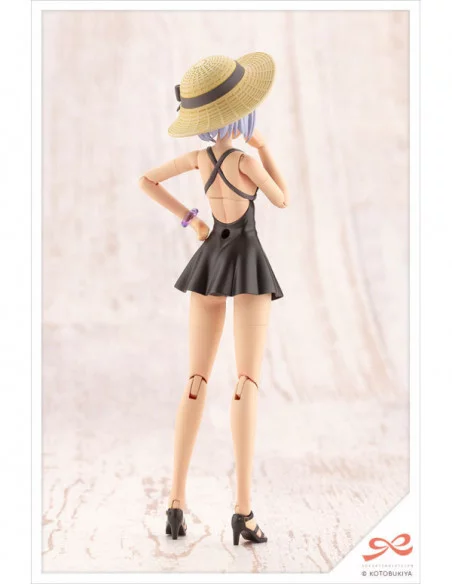 Sousai Shojo Teien Maqueta Plastic Model Kit 1/10 Koyomi Takanashi (Swim Style) Dreaming Style Black Swan 16 cm