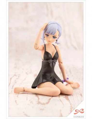 Sousai Shojo Teien Maqueta Plastic Model Kit 1/10 Koyomi Takanashi (Swim Style) Dreaming Style Black Swan 16 cm