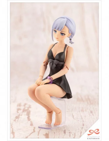 Sousai Shojo Teien Maqueta Plastic Model Kit 1/10 Koyomi Takanashi (Swim Style) Dreaming Style Black Swan 16 cm