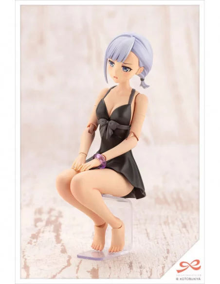 Sousai Shojo Teien Maqueta Plastic Model Kit 1/10 Koyomi Takanashi (Swim Style) Dreaming Style Black Swan 16 cm