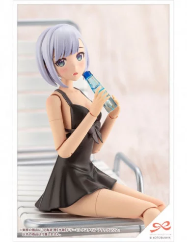 Sousai Shojo Teien Maqueta Plastic Model Kit 1/10 Koyomi Takanashi (Swim Style) Dreaming Style Black Swan 16 cm