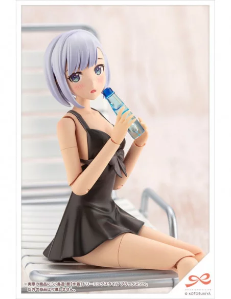 Sousai Shojo Teien Maqueta Plastic Model Kit 1/10 Koyomi Takanashi (Swim Style) Dreaming Style Black Swan 16 cm