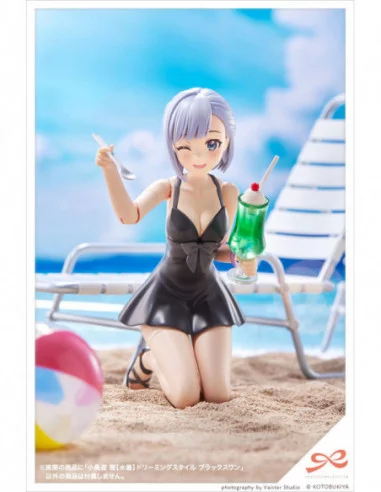 Sousai Shojo Teien Maqueta Plastic Model Kit 1/10 Koyomi Takanashi (Swim Style) Dreaming Style Black Swan 16 cm