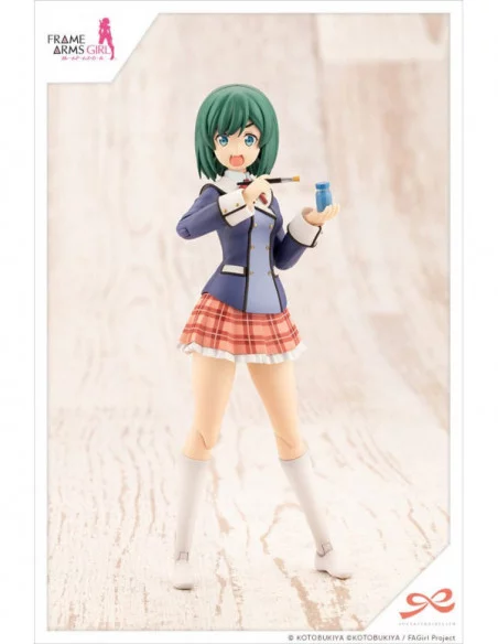 Sousai Shojo Teien Plastic Model Kit 1/10 Bukiko Kotobuki Winter Clothes Modeler´s Edition 15 cm