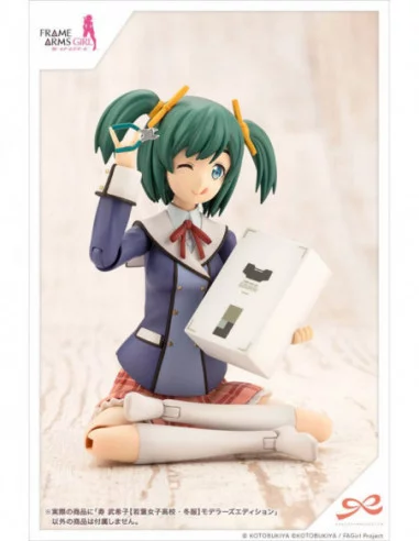 Sousai Shojo Teien Plastic Model Kit 1/10 Bukiko Kotobuki Winter Clothes Modeler´s Edition 15 cm