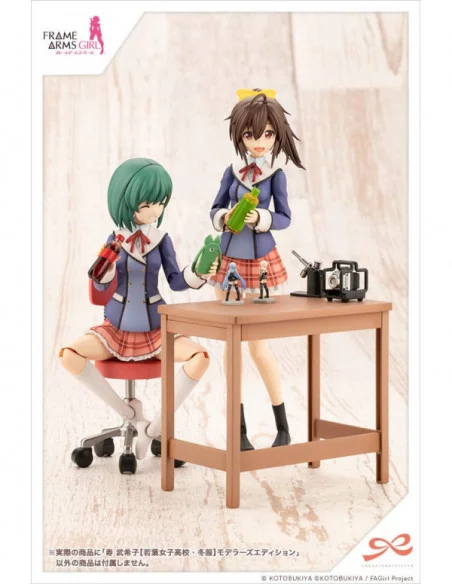 Sousai Shojo Teien Plastic Model Kit 1/10 Bukiko Kotobuki Winter Clothes Modeler´s Edition 15 cm