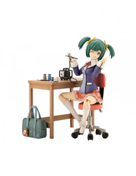 Sousai Shojo Teien Plastic Model Kit 1/10 Bukiko Kotobuki Winter Clothes Modeler´s Edition 15 cm