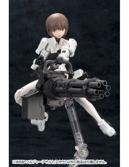 Megami Device Maqueta Plastic Model Kit 1/1 Wism Soldier Assault Scout 14 cm