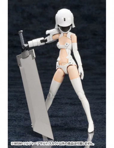 Megami Device Maqueta Plastic Model Kit 1/1 Wism Soldier Assault Scout 14 cm
