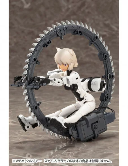 Megami Device Maqueta Plastic Model Kit 1/1 Wism Soldier Snipe Grapple 14 cm
