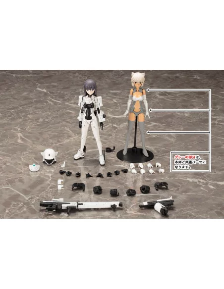 Megami Device Maqueta Plastic Model Kit 1/1 Wism Soldier Snipe Grapple 14 cm