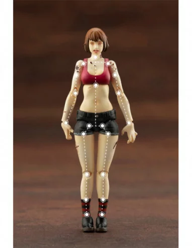 End of Heroes Maqueta Plastic Model Kit 1/24 Zombinoid Wretched Girl 7 cm