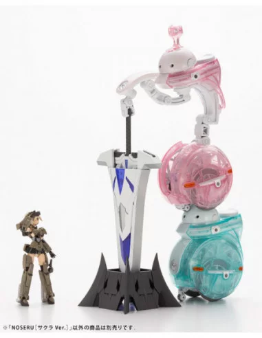 Maruttoys Maqueta Plastic Model Kit 1/12 Noseru (Sakura Version) 9 cm