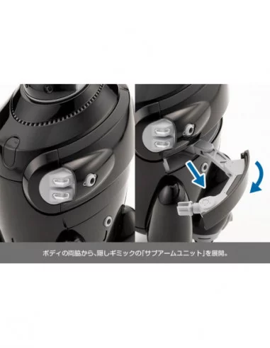 Maruttoys Maqueta Plastic Model Kit 1/12 Mamoru (Black Version) 14 cm