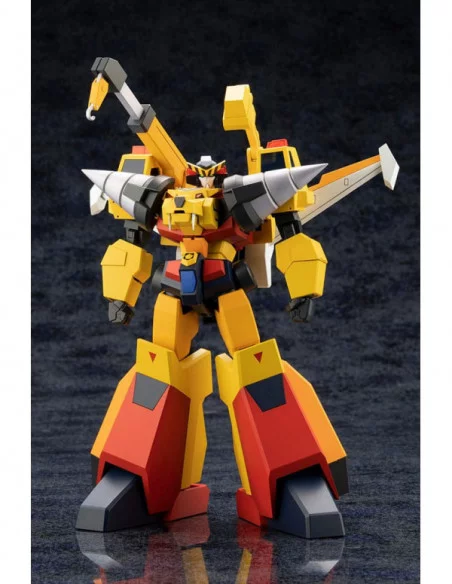 Brave Police J-Decker Maqueta Plastic Model Kit Super Build Tiger 18 cm