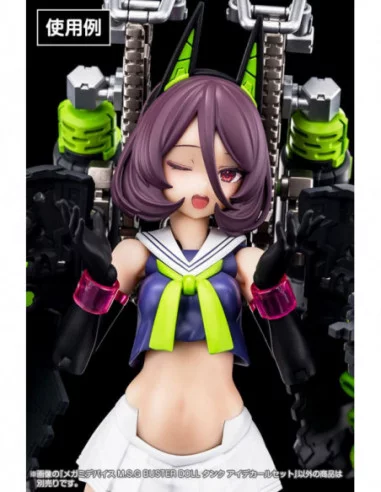 Megami Device M.S.G. Accesorios para Maquetas Plastic Model Kit 1/1 Buster Doll Tank Eye Decal Set