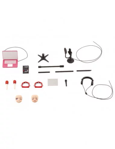 Sousai Shojo Teien Accesorios 1/10 After School Ritsuka's Karaoke & Recording Set