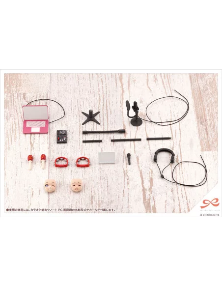 Sousai Shojo Teien Accesorios 1/10 After School Ritsuka's Karaoke & Recording Set