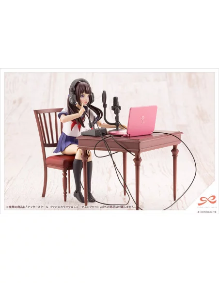 Sousai Shojo Teien Accesorios 1/10 After School Ritsuka's Karaoke & Recording Set