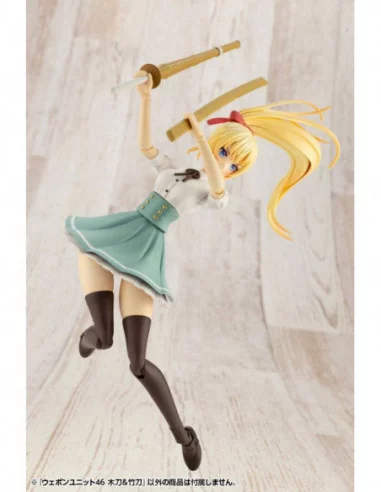 Heavy Weapon Unit MSG Accesorios Plastic Model Kit Weapon Unit46 Bamboo Sword & Wooden Sword 12 cm