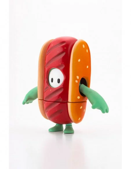 Fall Guys: Ultimate Knockout Figura 1/20 Pack 03 Mint Chocolate / Hot Dog Skin 8 cm
