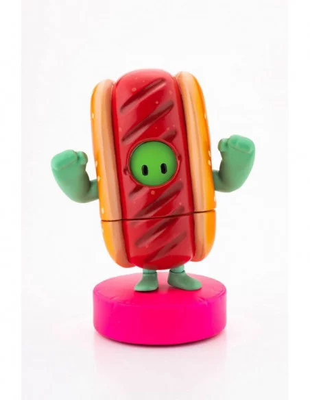 Fall Guys: Ultimate Knockout Figura 1/20 Pack 03 Mint Chocolate / Hot Dog Skin 8 cm