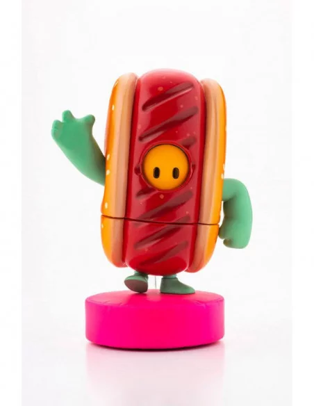 Fall Guys: Ultimate Knockout Figura 1/20 Pack 03 Mint Chocolate / Hot Dog Skin 8 cm