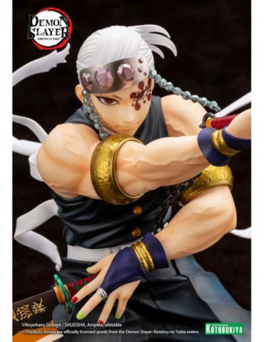 Demon Slayer: Kimetsu no Yaiba Estatua ARTFXJ PVC 1/8 Tengen Uzui Bonus Edition 23 cm