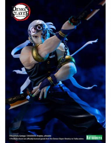 Demon Slayer: Kimetsu no Yaiba Estatua ARTFXJ PVC 1/8 Tengen Uzui Bonus Edition 23 cm