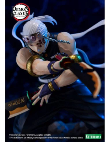 Demon Slayer: Kimetsu no Yaiba Estatua ARTFXJ PVC 1/8 Tengen Uzui Bonus Edition 23 cm