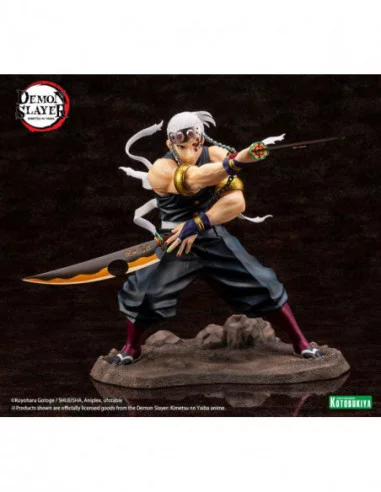 Demon Slayer: Kimetsu no Yaiba Estatua ARTFXJ PVC 1/8 Tengen Uzui Bonus Edition 23 cm