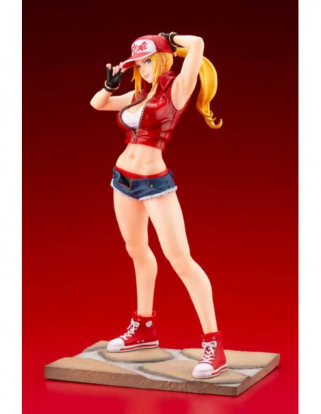 SNK Heroines Bishoujo Estatua PVC 1/7 Tag Team Frenzy Terry Bogard Bonus Edition 23 cm