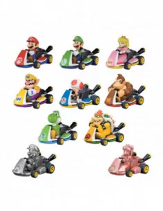 Mario Kart Coches de Cuerda Mystery Pack Expositor (12)