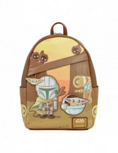 Star Wars: The Mandalorian by Loungefly Mochila Mini Mandalorian and Grogu