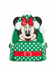 Disney by Loungefly Mochila Mini Minnie Mouse Polka Dot Christmas heo Exclusive