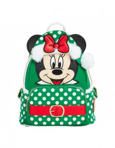 Disney by Loungefly Mochila Mini Minnie Mouse Polka Dot Christmas heo Exclusive