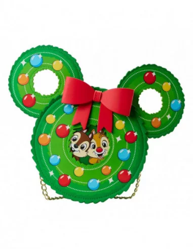 Disney by Loungefly Bandolera Chip and Dale Figurak Wreath