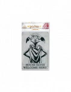 Harry Potter Placa de Chapa House-Elves 15 x 21 cm 2