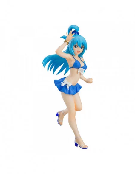 KonoSuba Estatua PVC Pop Up Parade Aqua: Swimsuit Ver. 18 cm