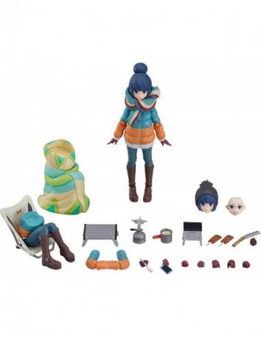Laid-Back Camp Figura Figma Rin Shima DX Edition 13 cm