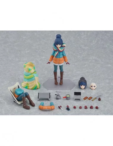 Laid-Back Camp Figura Figma Rin Shima DX Edition 13 cm