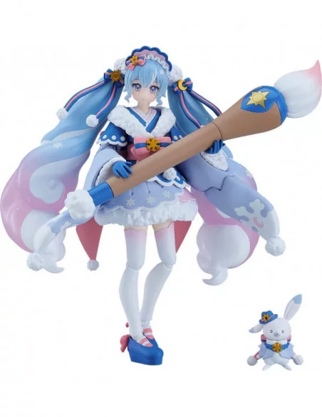 Character Vocal Series 01: Hatsune Miku Figura Figma Snow Miku: Serene Winter Ver. 13 cm