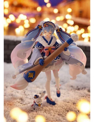 Character Vocal Series 01: Hatsune Miku Figura Figma Snow Miku: Serene Winter Ver. 13 cm