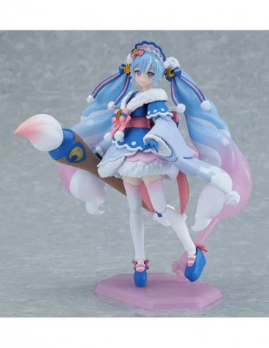 Character Vocal Series 01: Hatsune Miku Figura Figma Snow Miku: Serene Winter Ver. 13 cm